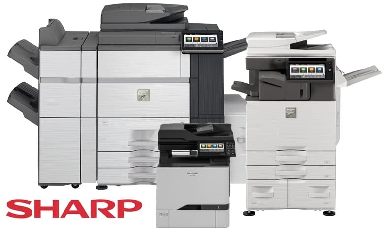sharp printers and copiers